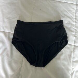 Calia High Waisted Bikini Swimsuit Bottoms by Carrie Underwood Black Womens Xs